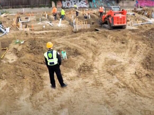 Construction site security