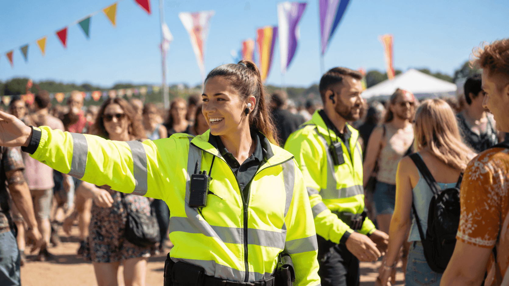 Securing a live event